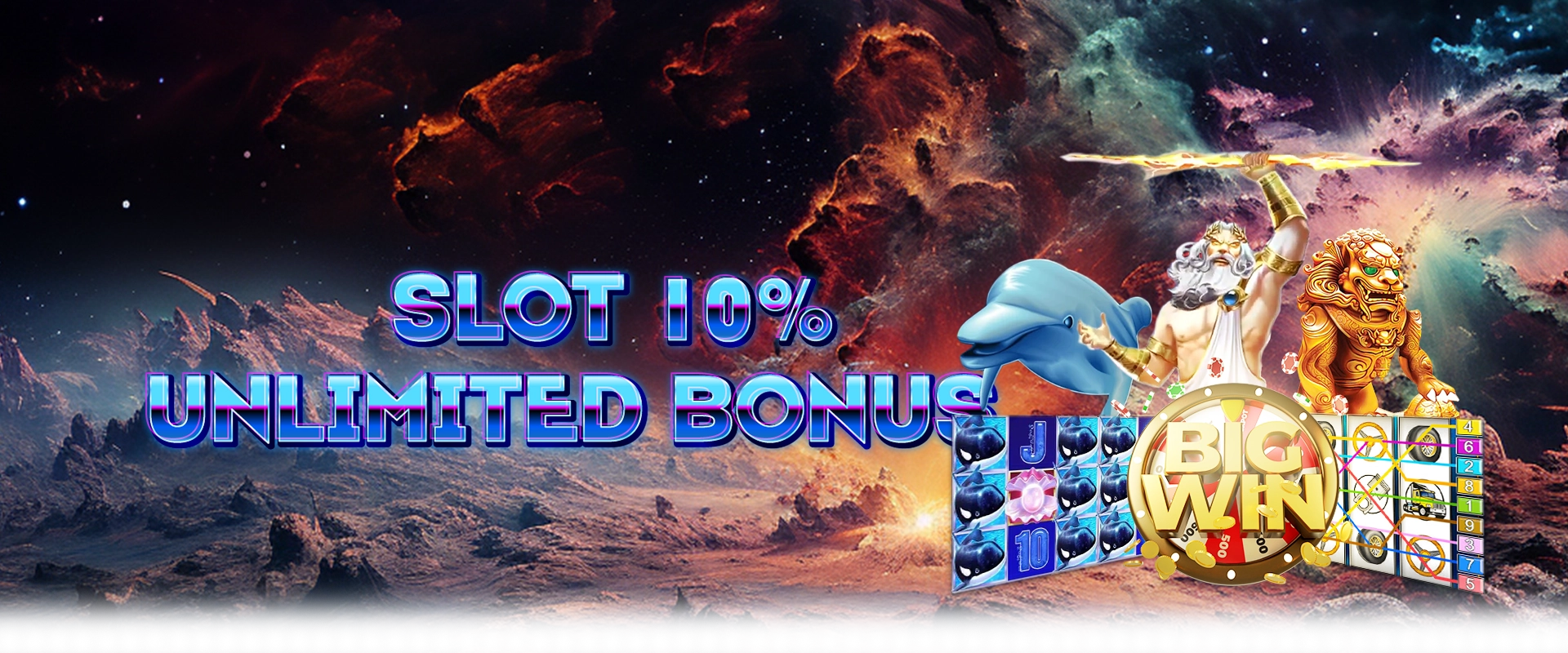 SLOT 10% UNLIMITED BONUS 